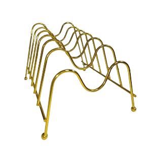 Golden Dinner Set Stand