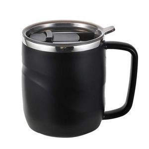 1pc 1200ml Stainless Steel Insulated Thermo Cup With Handle For Hot And Cold  Drinks, Large Capacity Portable Travel Mug For Outdoor And Car Use