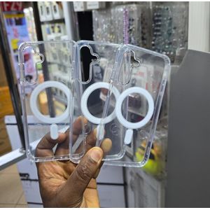 SAMSUNG A37 Clear Magnetic Transparent Phone Case/COVER
