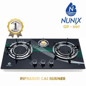 Nunix 3 burner cooker