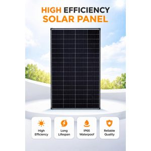 Solarmax 500 Watts Solar Panel Mono All Weather 500Watts Solar Panel 25 Years Warranty...