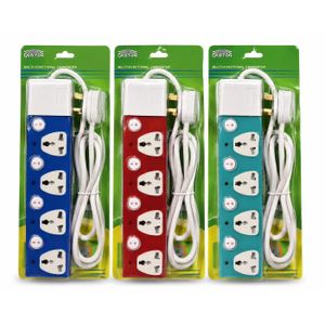 Caston sweet home Commercial & Home Best 4 Way Power Extension With Long Cable // Power extenson-multi