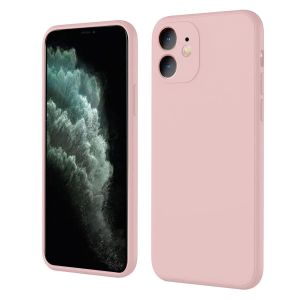 Soft Silicone Slim Fit Cover Anti-Scratch Shockproof Case for Apple iPhone 11 - Beige Nude