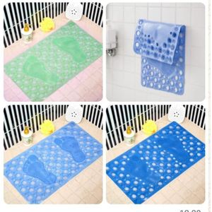 Anti-Slip Bathroom Mat with Strong Suction Cups – Non-Slip Shower & Bathtub Safety Mat Quick-Dry
