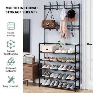  Multifunctional  shoe rack and heart rack 5 layer 