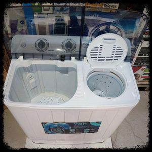 VON Washing Machine-10Kg With Twins Tub