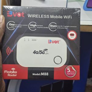 BVOT M88 Portable WiFi Device – Ultra-Fast 5G Wireless Internet, Compact and Easy-to-Carry for Business and Personal Use