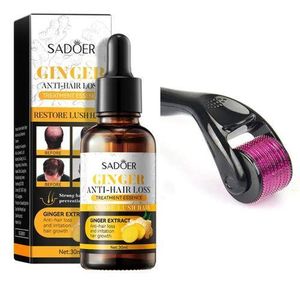 Derma Roller Hair Growth 0.5mm Derma Roller System+ Free Gift Sadoer Hair Growth Serum