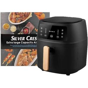 SILVER CREST Digital Display Multifunctional 8 Litres Extra Large Capacity Electric Air Fryer Oven Healthy Oil Free Air Fryer 