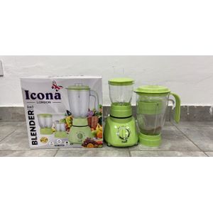 green 3 in 1 blender icona blender