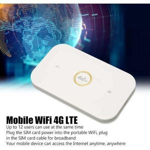 Universal  Router 4G LTE Potable Pocket Mobile Wifi With SIM Card Fast Browser Long Battery Life