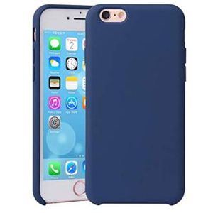 Soft Silicone Back Cover for iPhone 6s Plus – Protective, Shockproof, Ultra-Thin, Anti-Scratch, Anti-Fingerprint – Blue