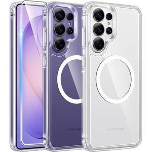 Casessory Crystal Clear Shockproof, Anti-Yellowing, Slim-Fit, Protective Magsafe  Cover for SAMSUNG S26 ULTRA