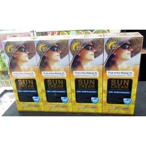 Fruit Of The Wokali sun cream high protection