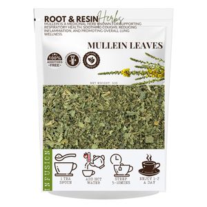 ROOT & RESIN Mullein Leaf Powder – Dried Herbal Tea for Brewing