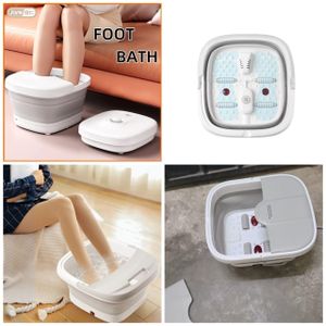 Electric folding footbath . Bubbles, automatic heat,massages and scrap