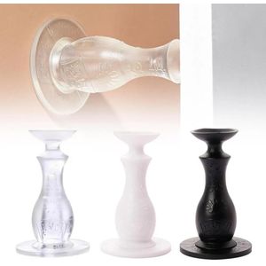 4 pieces - Door Stopper for Home, Silicone Door Stopper, Self-Adhesive Door Stopper Rubber, Door Stopper Wedge, Gate Stopper for Door to Stop Door for All Door Home Office Hotel Keep Door Opener
