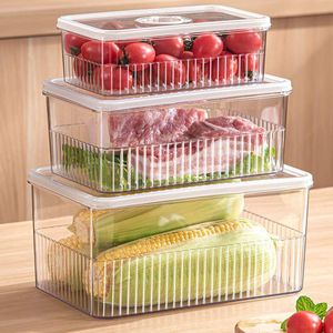 Acrylic Transparent fridge organizer 3pcs