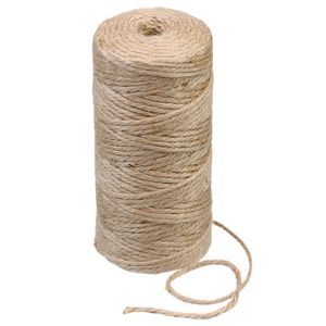 Natural Jute Cord, Chunky Hessian / Burlap Rope Arts & Crafts twine String,  Sisal 