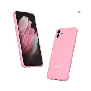 Samsung Galaxy A07 Cover Pink Original Premium Silicone Heavy Protection Phone Case/ cover