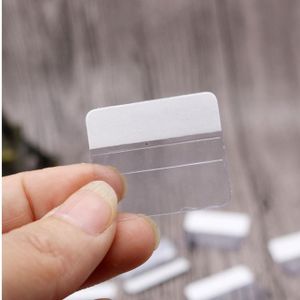 48 Pieces Mini Clear Acrylic Easel Display Stands Sports Card