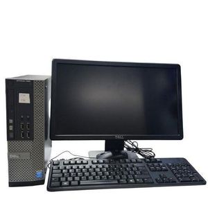DELL Refurbished Optiplex Desktop Complete - Core I5 3.0GHz 4GB RAM 500GB Win 11 19" monitor