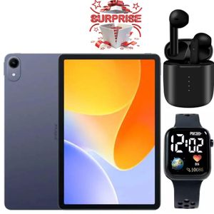 INFINIX XPAD 30E TABLET WITH 11 INCH DISPLAY AND 4G CONNECTIVITY FRONT AND RAER CAMERAS  4GB RAM + 128GB ROM ,ANDROID 15 WITH XOS 15 BATTERY 7000mAh + GIFTS,EARBUDS,LED WATCH