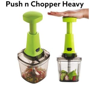 Hand Press Vegetable Chopper – Heavy Duty Kitchen Onion & Garlic Cutter