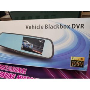 1080P Full HD Dual Lens Car DVR Dash Cam Front and Rear Mirror Camera Video Recorder 170 Degree Wide Angle Dashcam
