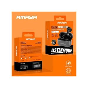 Amaya Wireless Sports Earbuds,Touch Control With Active Noise Cancellation with Touch