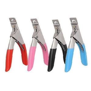 Acrylic Nail Clippers, Professional Stainless Steel Edge Cutter for False Nail Tips, Salon & Home Use Sharp Blade Clip Manicure Tool