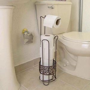 Toilet Paper Towel Storage Stand Rack/Paper Towel Tissue Holder Stand