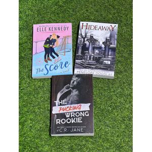 Books The Score by Elle Kennedy, Hideaway by Penelope Douglas, The Pucking Wrong Rookie by C.R. Jane (Author)