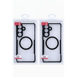 Cover XUNDD shockproof cases with MagSafe for Samsung S26-TRANSPARENT
