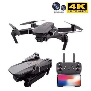E88 Pro 4K HD Foldable Mini D_rone – Dual Camera, App-Control, Wi-Fi FPV, Altitude Hold & Beginner-Friendly