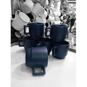 Classic Ceramic Mugs For Tea/Coffee Set(6)