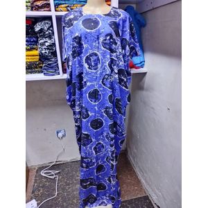 1pc High Quality free size exra long DERA Dress- Assorted