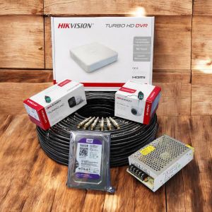 Hikvision  2 1080P Full HD 2MP Trusted Brand Professional Grade CCTV Cameras Complete System Kit
