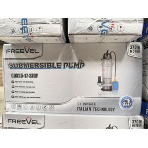 Freeview  0.5HP 17M Lift Electric Submersible Water Pump 1 Inches 1.5M3/Hr 8M Cable