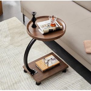 General Mobile C-Shaped Table