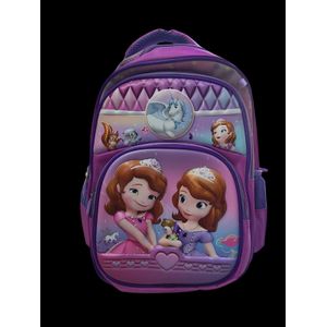 Bizschool Purple 3-in-1 bag for girls