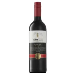 Classic Red Wine 750ml  South African Red Blend  Smooth Sweet Finish