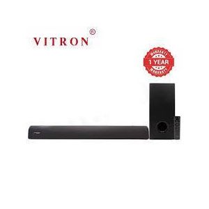 Vitron V51SB- 2.1ch Wired Soundbar System, 6,000W (PMPO), with Bluetooth, USB, SD card, AUX, Remote control