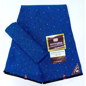 Perfect Blue Blend Ankara/Vitenge Prints 