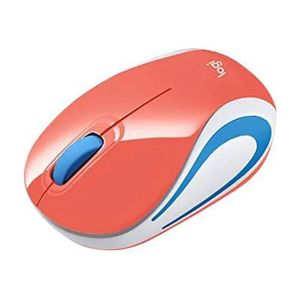 Logitech  M187 Ultra-Portable Wireless Mouse (Red)