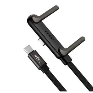 Foldable stand cable with invisible holder 240W