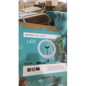 14" LED Selfie Ring Light with Stand – Ideal for Reels & TikTok