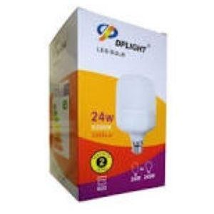 Super Bright 24W LED Bulb - Daylight 6500K, 2400 Lumens, Energy Saving, White
