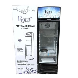 Roch 279L Extra Large Capacity Vertical Showcase Chiller / Direct Cool Showcase Refrigerator Perfect for Restaurant and Commercial Shops and General Traders 