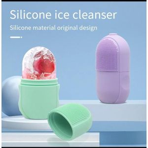  Silicone cleansing ice lattice. Random color